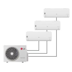 Condizionatore lg dualcool libero smart 12000+9000+9000 btu trial split wi-fi a++ mu3r19.u23 + (n.2) ez09csn.csj1 + ez12csn.csj1
