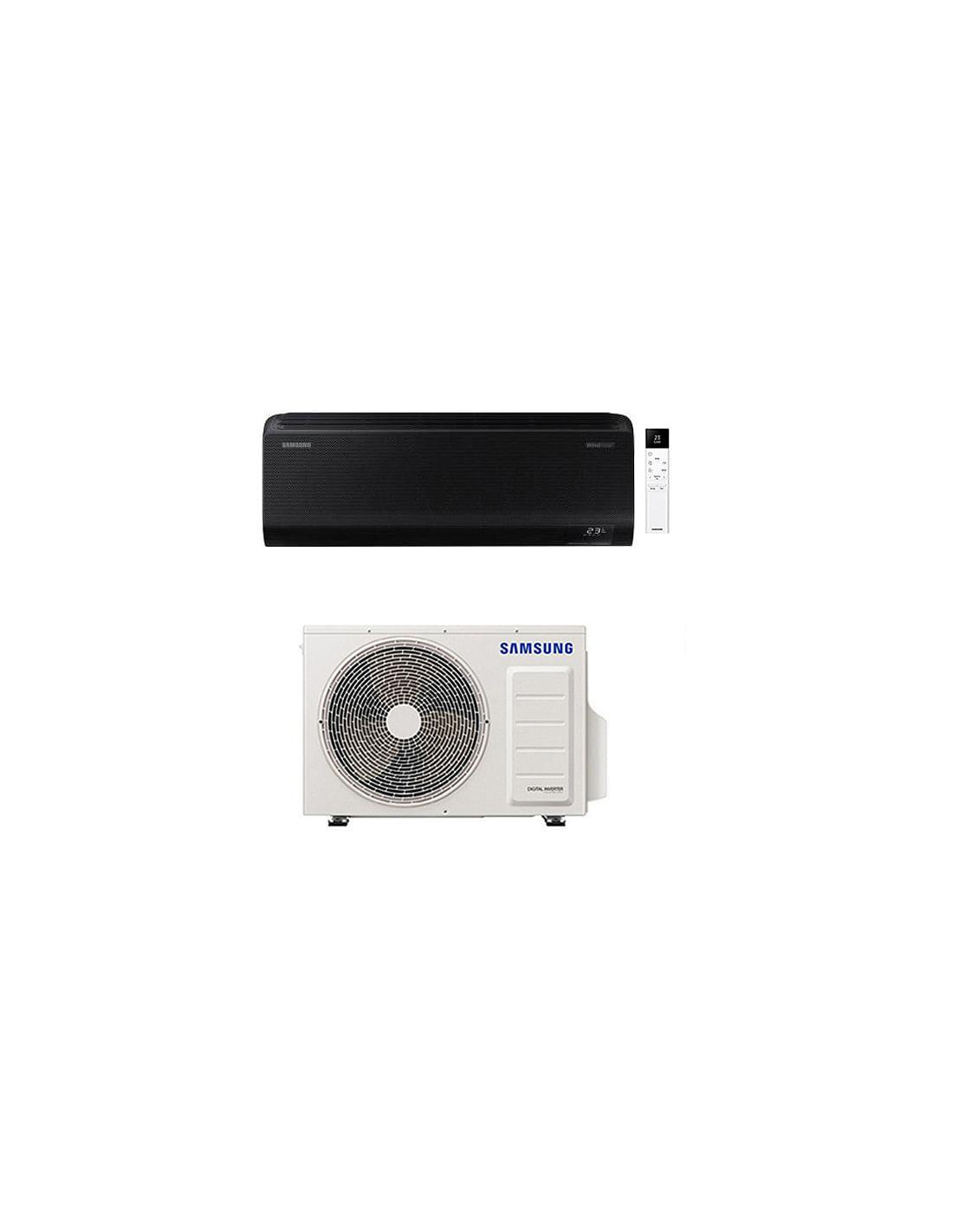Condizionatore Samsung Windfree Black Avant S2 12000 BTU monosplit Wi-Fi A+++ AR70F12C1ABNEU + AR70F12C1AWXEU