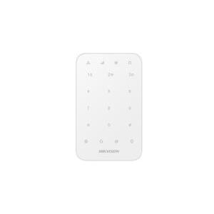 Tastiera wireless ds-pk1-e-we full touch con led retroilluminato allarme antintrusione 868 mhz  302401663