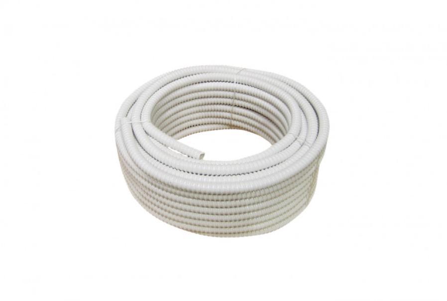 Tubo scarico condensa 30 metri diametro 18mm in PVC spiralato per installazione in canalina Tecnosystemi 11126326
