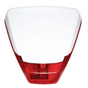 Sirena antintrusione da esterno filare con coperchio led 105 db en50131 grado 2  fpdeltae-br-cw 361301797