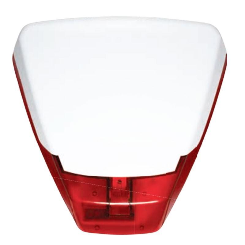 Sirena Hikvision FPDELTAE-BR-CW 361301797 filare da esterno LED 105 dB