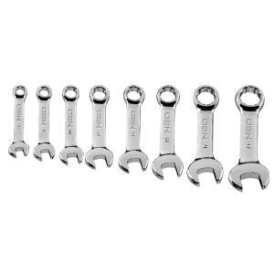Set chiavi combinate corte 8 pezzi misure 8 19 mm acciaio crv  09-791