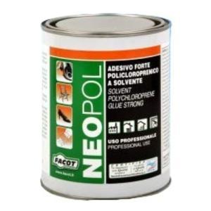 Barattolo 850 gr colla adesivo policloroprenico facot neopol col0850