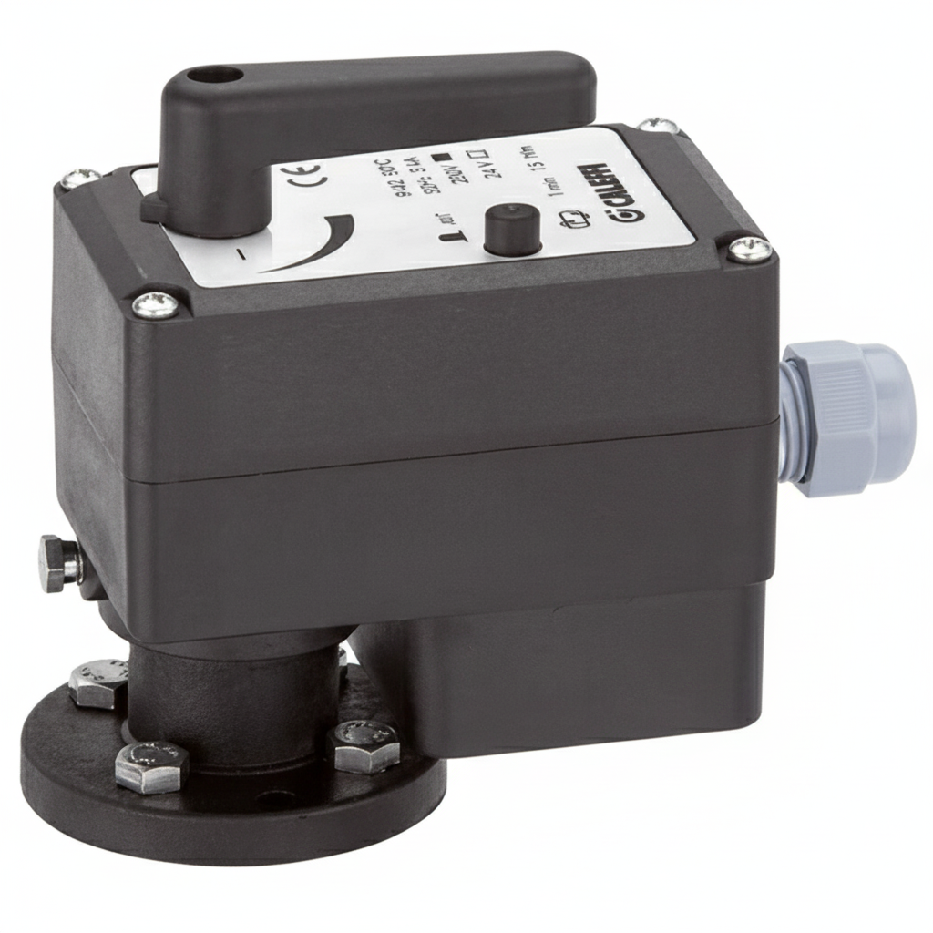 Attuatore elettrico Caleffi per valvole miscelatrici 230V comando a 3 punti