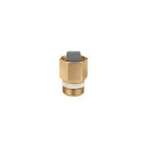 Rubinetto di intercettazione automatico giallo mf d3/8 ptfe  561300