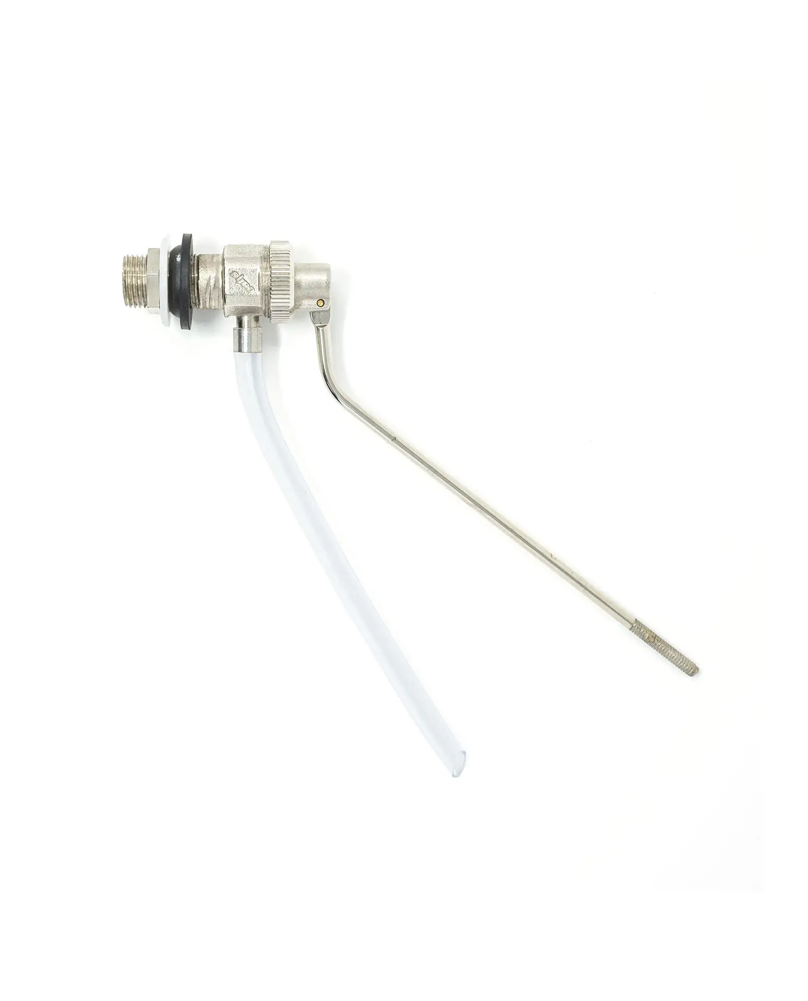 galleggiante in ottone nichelato per impianti tecnico sanitari con tubo scarico e filetto 1 2 fonderie brevetti catis