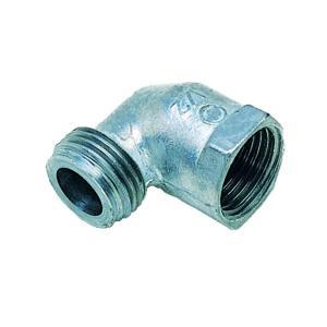 Gomito in lega di alluminio 1/2 pollice maschio femmina per impianti idraulici  071486