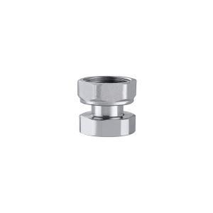 Raccordo ad interasse ridotto con calotta e guarnizione d3/4 f cromato  f0001297