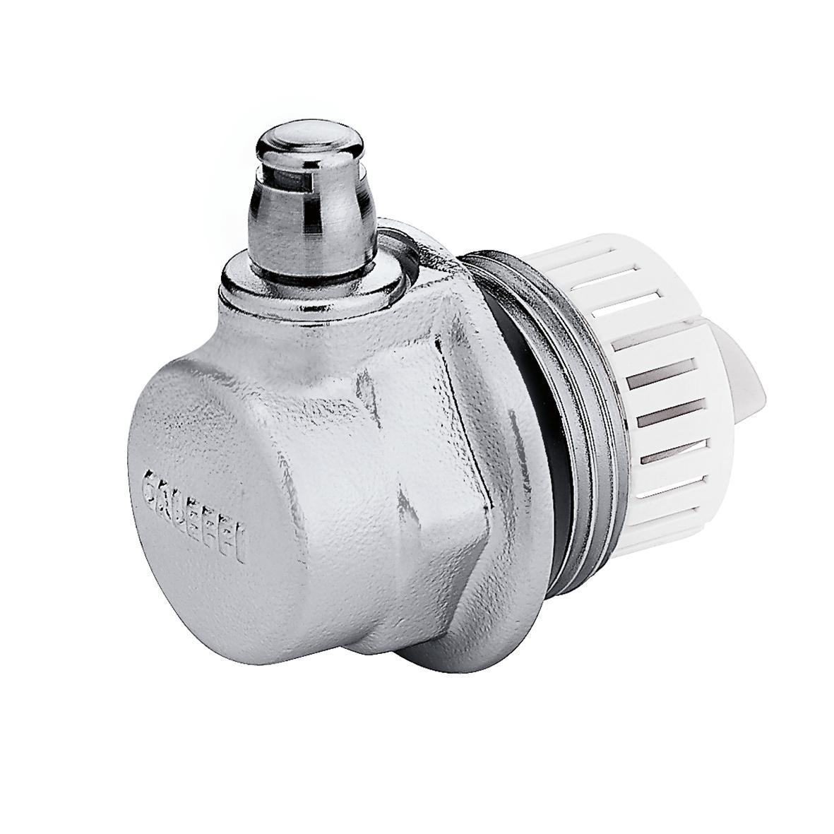 Tappo per radiatori Aercal con valvola di sfogo aria D1 6-10 bar Caleffi 507611