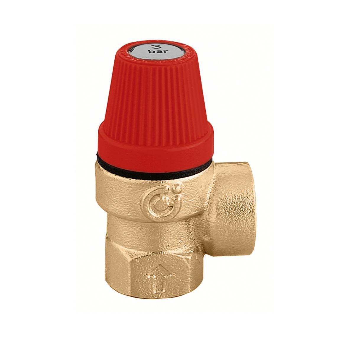 Valvola di sicurezza ordinaria attacchi FF D 1/2 Caleffi 311440