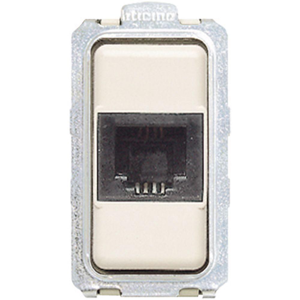 Connettore telefonico/morsetto RJ11 Magic Bticino 5982