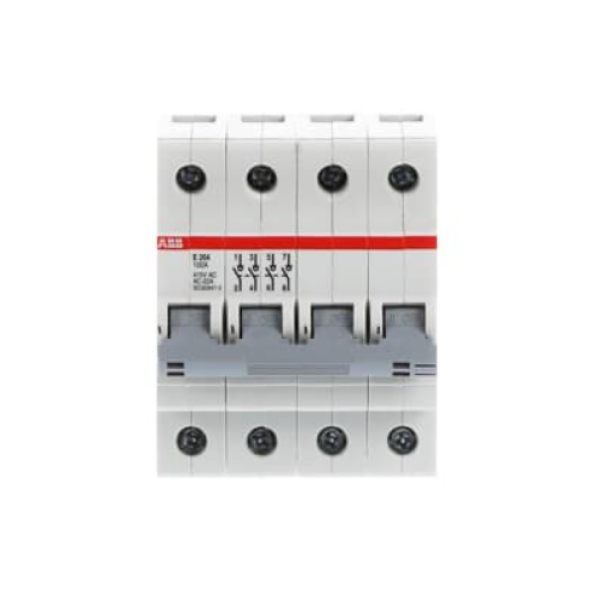 Interruttore sezionatore 4 Poli E204 100G 100A ABB M646291