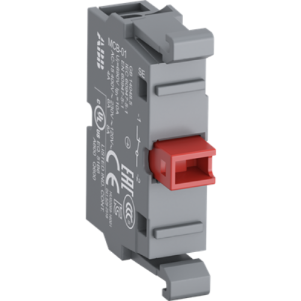 MCB-01 blocco di contatto nc per pulsanti ABB EO 571 3