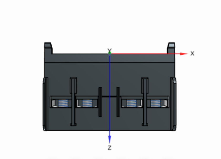 HKF1-11 Contatto ausiliario per montaggio frontale 1NA+1NC per MS ABB EP 095 2