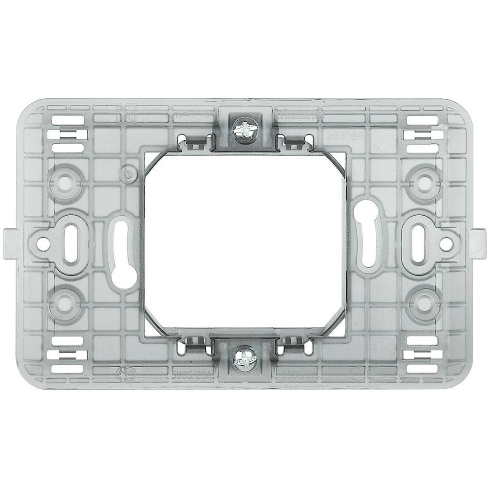 Supporto a 2 moduli centrali per scatola art. 500 e 502E Matix Bticino 500S 23A