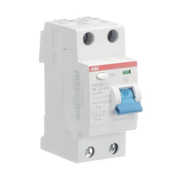 Interruttore differenziale puro 2 poli F202 AC 16A 10MA ABB F427799