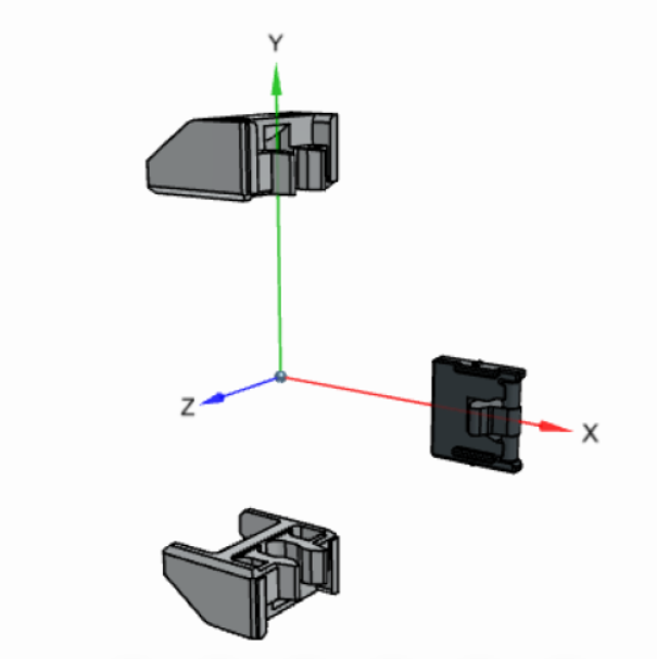 Interblocco meccanico AF9-AF38 ABB VM4  