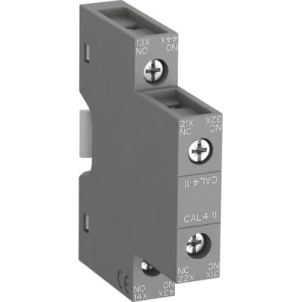 Contatto ausiliario laterale 2 poli NA+NC ABB CAL411