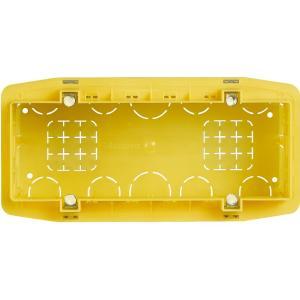Scatola da incasso per 6/7 moduli serie civili 183,5x90x53,5mm  506l