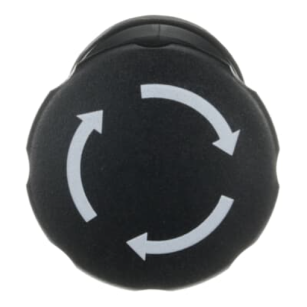 Pulsante di arresto a fungo 40mm MPET4-10B NERO ABB KZ 445 4