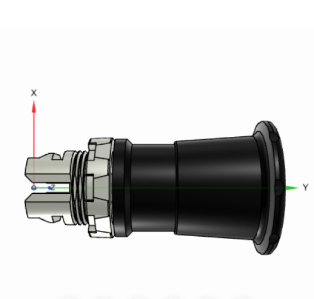 Pulsante di arresto a fungo 40mm MPET4-10B NERO ABB KZ 445 4