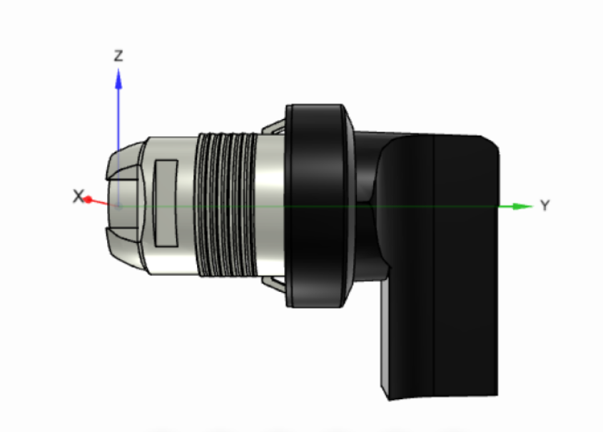 Interruttore Selettore M2SS4-10B Nero 2 Posizioni ABB KW 321 0