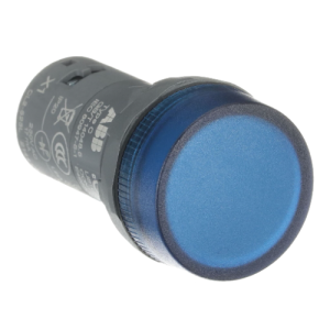 Spia luminosa led blu 230v ac 22mm ip66/ip67/ip69k  cl2523l