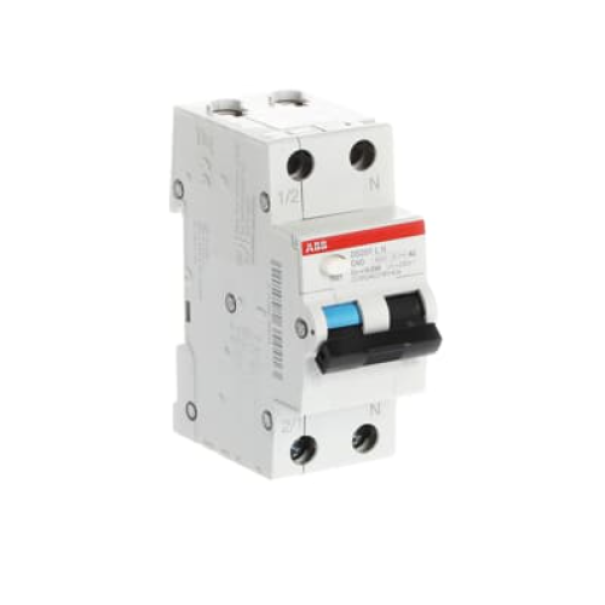  Interruttore differenziale DS201 L H 4 5KA 1P+N C40 AC30 ABB DS201LHC40AC30