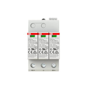 Scaricatore di sovratensione tipo 2 per impianti fotovoltaici ovr pv t2 40-1000 p ts  ovrpv22401000ts