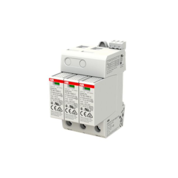 Scaricatore di Sovratensione Tipo 2 per Impianti Fotovoltaici OVR PV T2 40-1000 P TS ABB OVRPV22401000TS