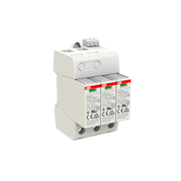 Scaricatore di Sovratensione Tipo 2 per Impianti Fotovoltaici OVR PV T2 40-1000 P TS ABB OVRPV22401000TS