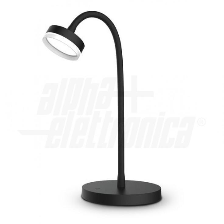 lampada tavolo led 48w 3000k nero touch jolight jo382n