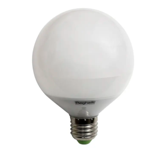 Lampadina led 5w e14 4000k 470lm vetro opale sfera  elplastled 56813