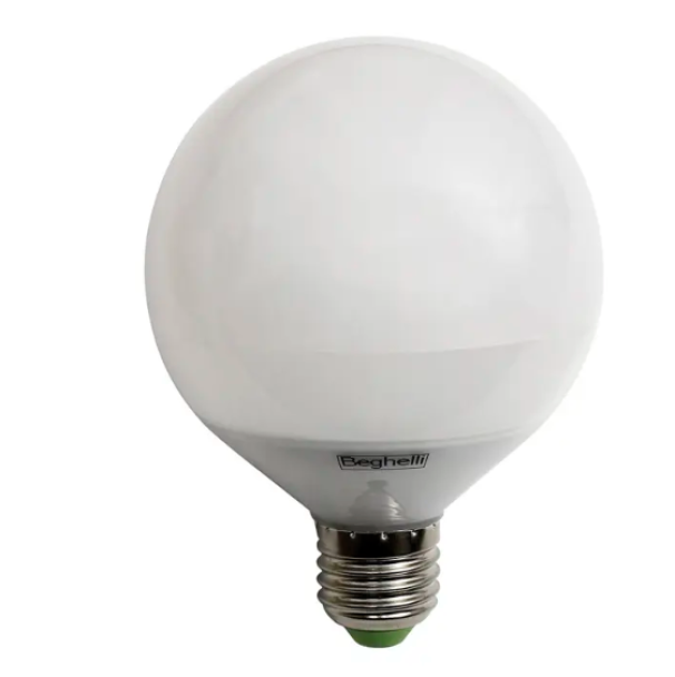 Lampadina LED E14 5W 4000K 470lm Beghelli ElplastLED Sfera 56813