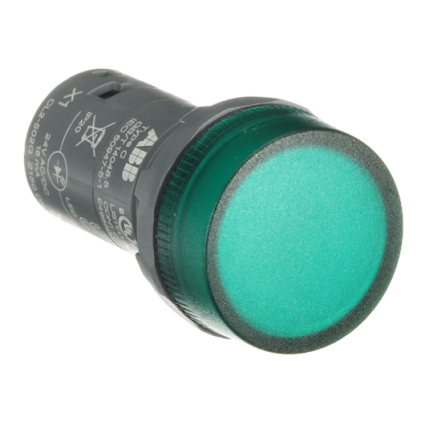 Spia Luminosa LED Verde 24V AC/DC 22mm IP66 ABB CL2502G