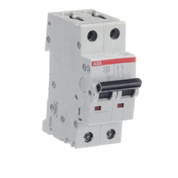  Interruttore automatico S202 C63 6KA 2P ABB S551052