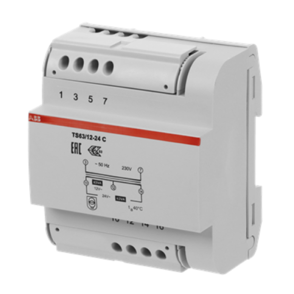 Trasformatore TS63 12-24 C 63VA 12-24V ABB M429287