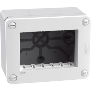 Scatola matixgo ip40 3 moduli bianco  28403w