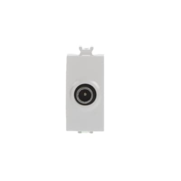 Presa coassiale TV/SAT diretta connettore IEC maschio D 9,5 mm ABB 2CSK1118CH