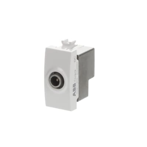 Presa coassiale TV/SAT diretta connettore IEC maschio D 9,5 mm ABB 2CSK1118CH
