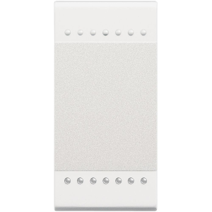 Pulsante 1p no 10 a 250 vac 1m bianco  n4005n