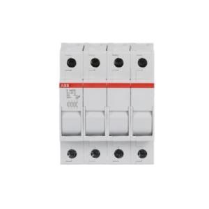 Portafusibili 4 poli 32a 10x38 mm sezionatore fusibile ac400v  m204723