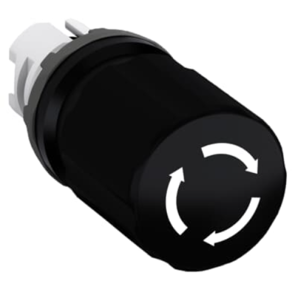 Pulsante a fungo 30mm MPET3-10B Nero KZ 444 7