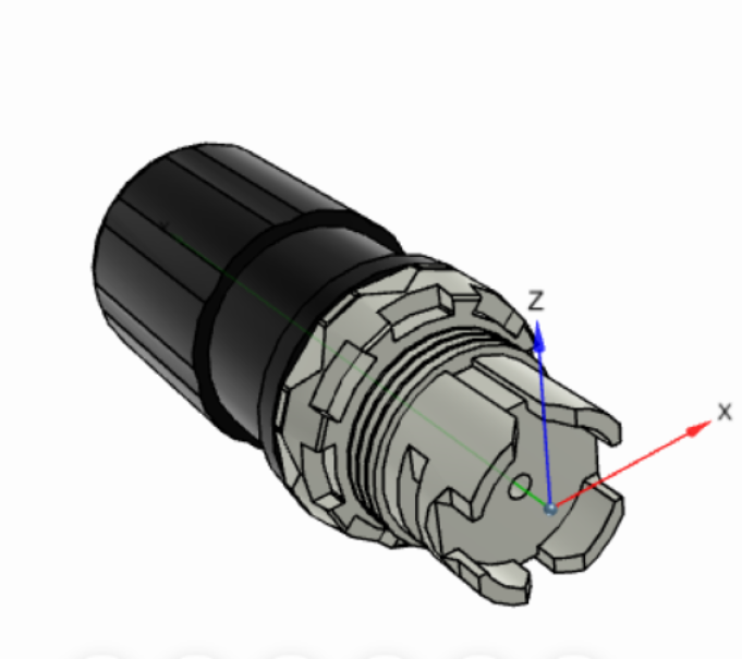 Pulsante a fungo 30mm MPET3-10B Nero KZ 444 7