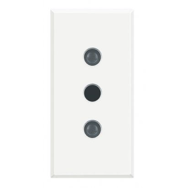Presa Axolute 2P+T 10A 250Vac  interasse 19mm Bticino HD4113