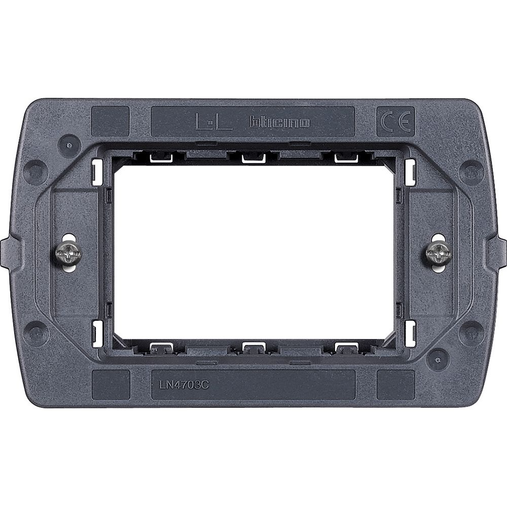Supporto 3 moduli per placche Air LNC4803 Bticino LN4703C