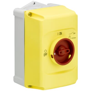 Custodia gialla con maniglia rossa per ms116/132  ib132y