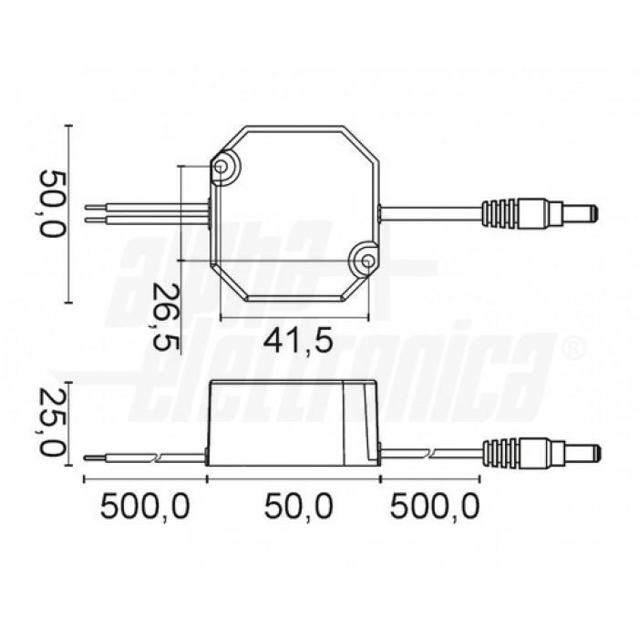 alimentatore switching 12w 12v 1a ip65 join kd1912121