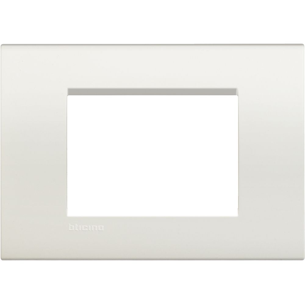 Placca quadra Bianca LL Livinglight 3P Bticino LNA4803BI
